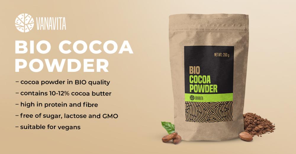 Bio Cocoa Powder - VanaVita