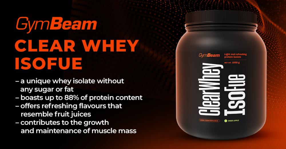 Protein Clear Whey IsoFue - GymBeam