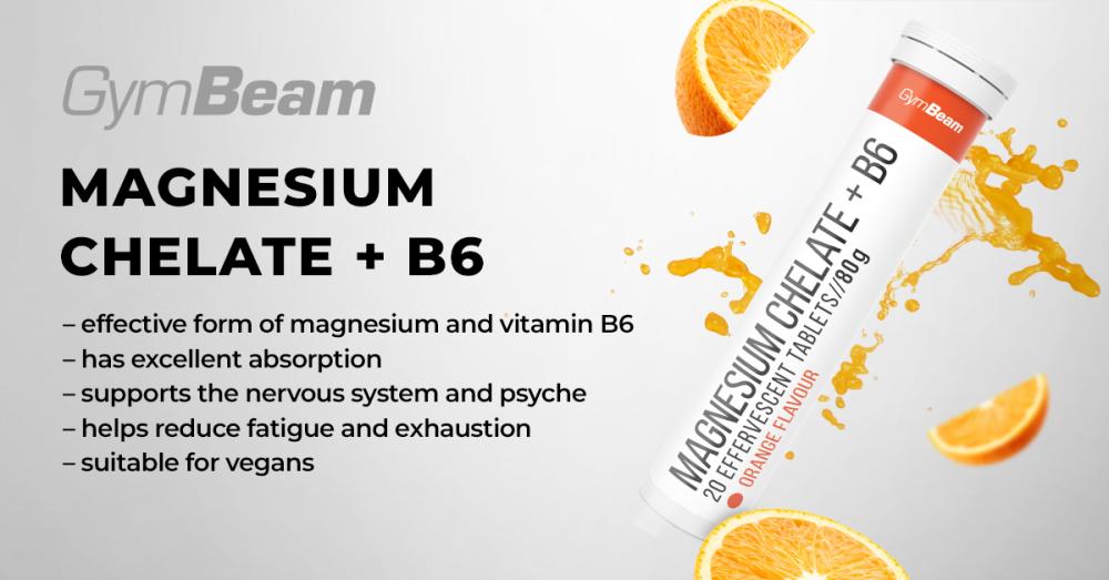 Magnesium Chelate + B6 - GymBeam