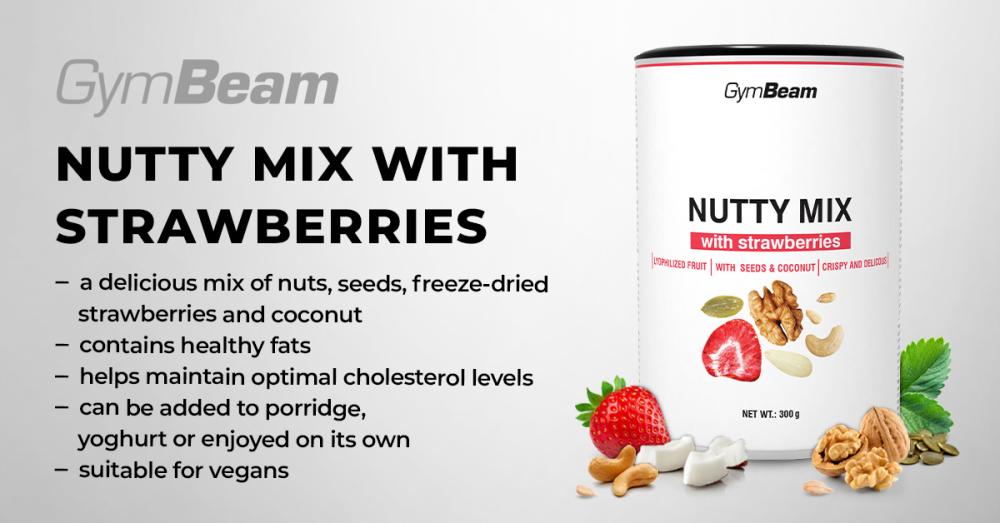 Nutty Mix with Strawberries