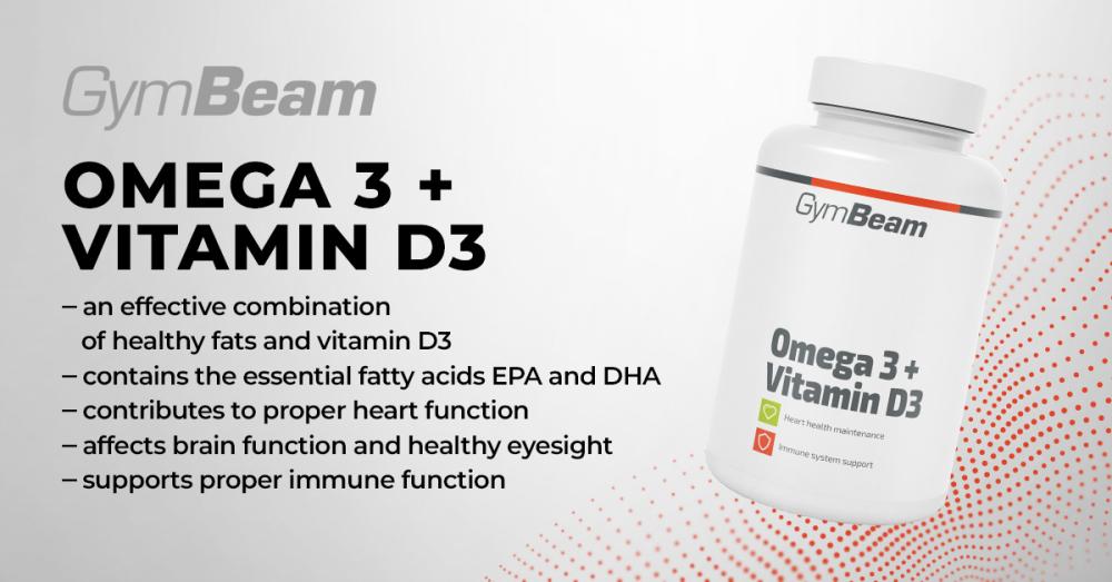  Omega 3 + Vitamin D3 - GymBeam