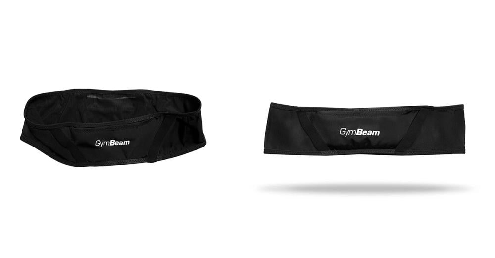 Running Belt Compact Black - GymBeam