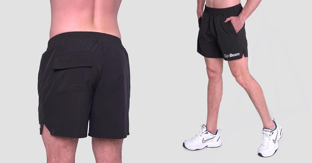 Light Essence Black Shorts - GymBeam