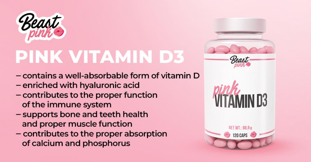 Pink Vitamin D3 - BeastPink