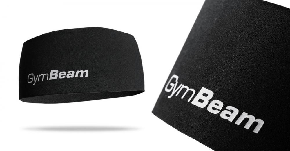 Light Sports Headband Black - GymBeam