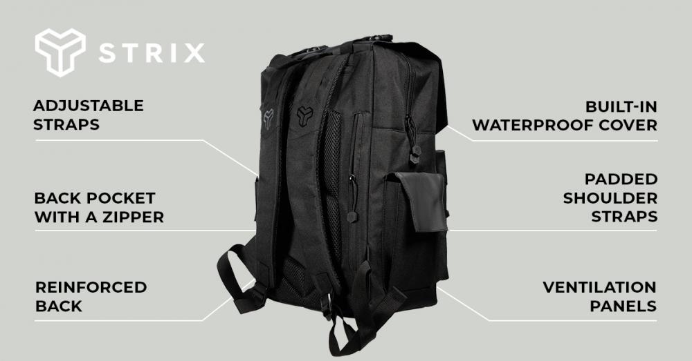 Stellar Backpack Black - STRIX
