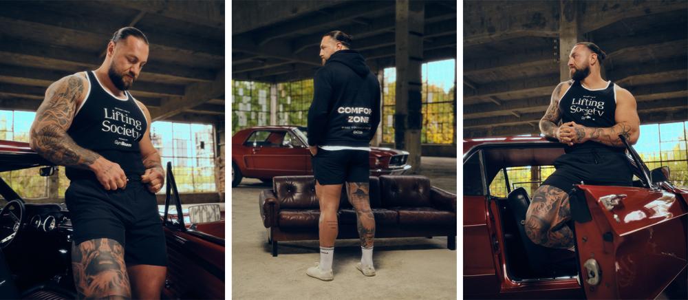 Šortky Base Black - GymBeam