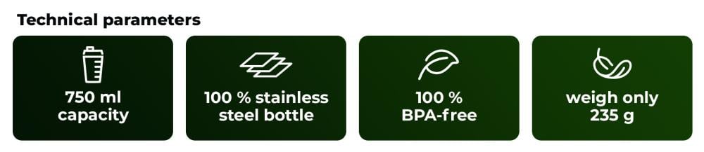 What offers Steel Shaker The Joker™ 750 ml - GymBeam