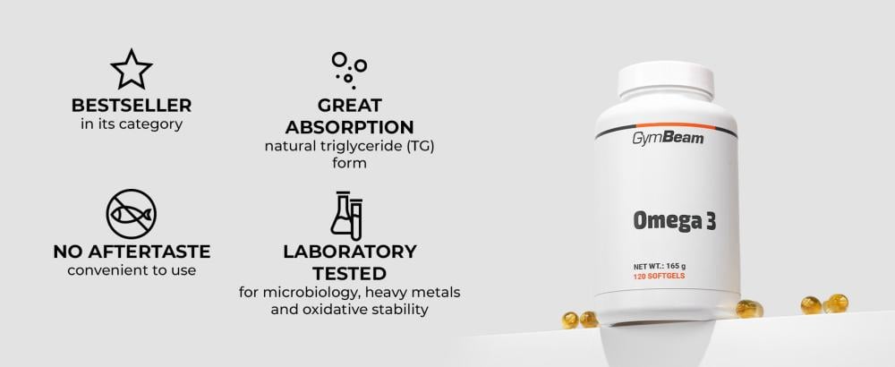 What contains Omega 3 - GymBeam