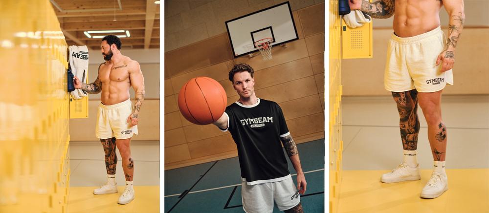 Varsity Sweatshorts Grey - GymBeam