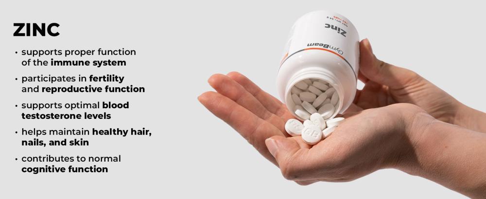 Effects of Zinc - GymBeam