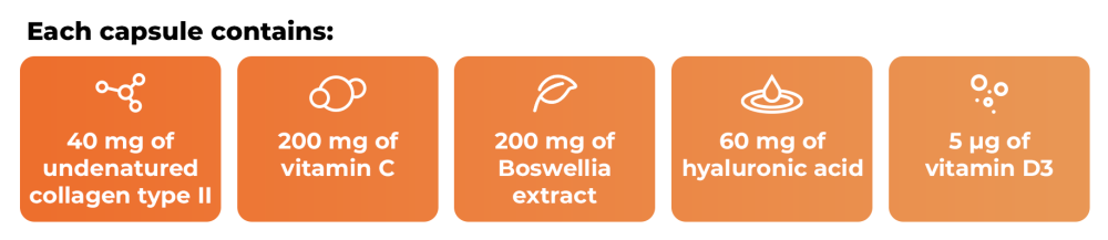 Collagen Type II Joint Complex - GymBeam