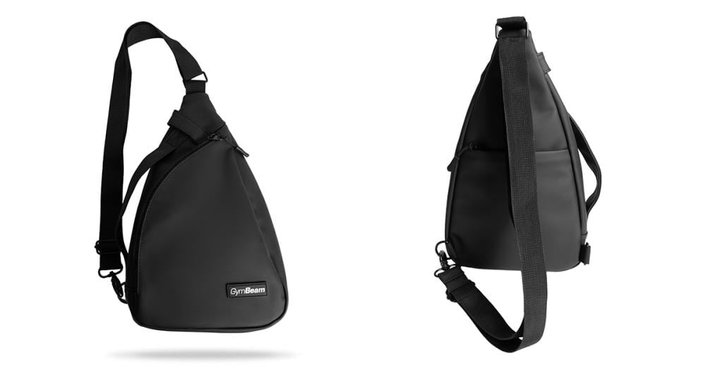 Urban Black Shoulder Bag - GymBeam