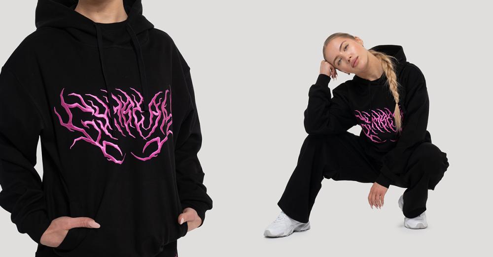Women‘s Thorn Hoodie Black - GymBeam