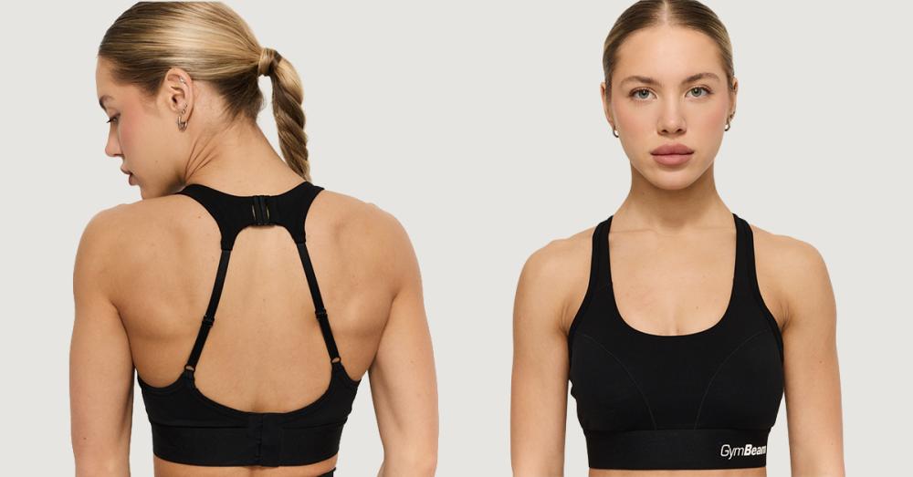 Sports Bra Combat Black - GymBeam