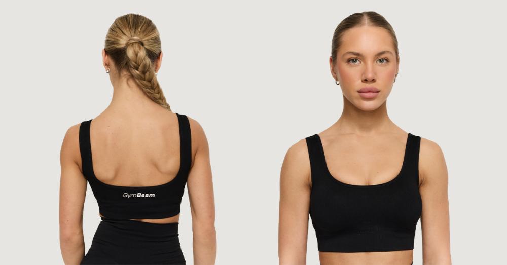 GymBabe Bralette Black - GymBeam