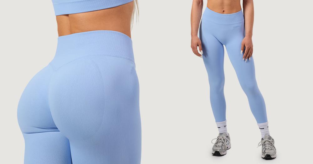Women‘s NEO Seamless Leggings Sky - GymBeam