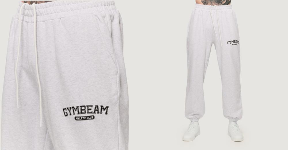 Varsity Sweatpants Grey - GymBeam