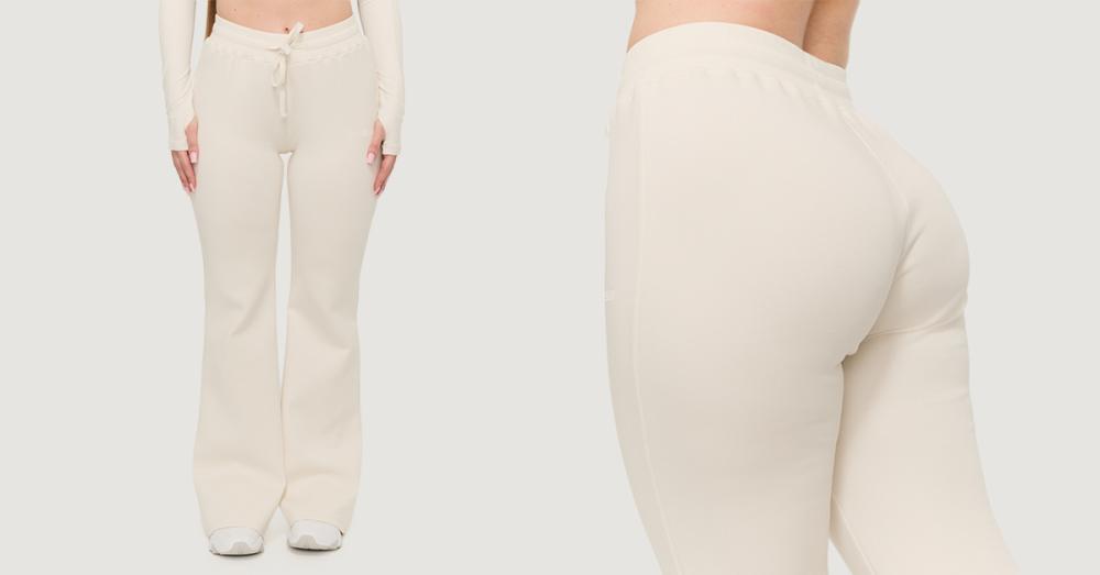 Women's Relay Sweatpants Pearl - GymBeam