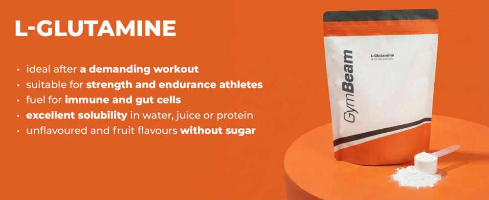 Effects of L-Glutamine - GymBeam