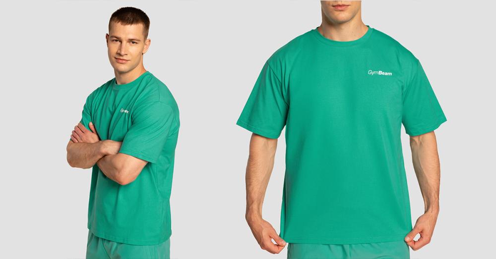 Oversized Limitless Eucalypt T-Shirt - GymBeam