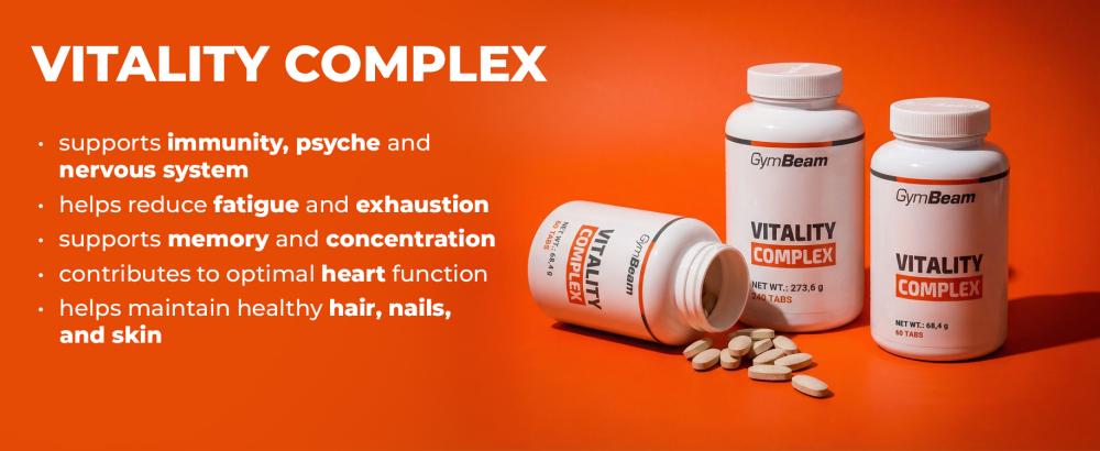 Effects of Vitality Complex - GymBeam