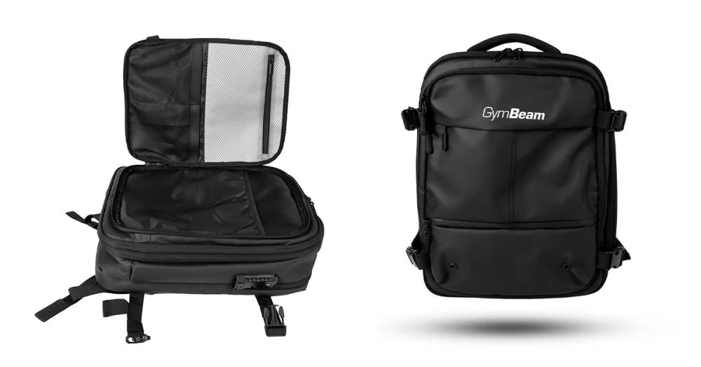 FlyBag Small Backpack Black - GymBeam