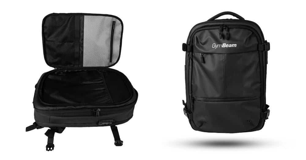 FlyBag Medium Backpack Black - GymBeam