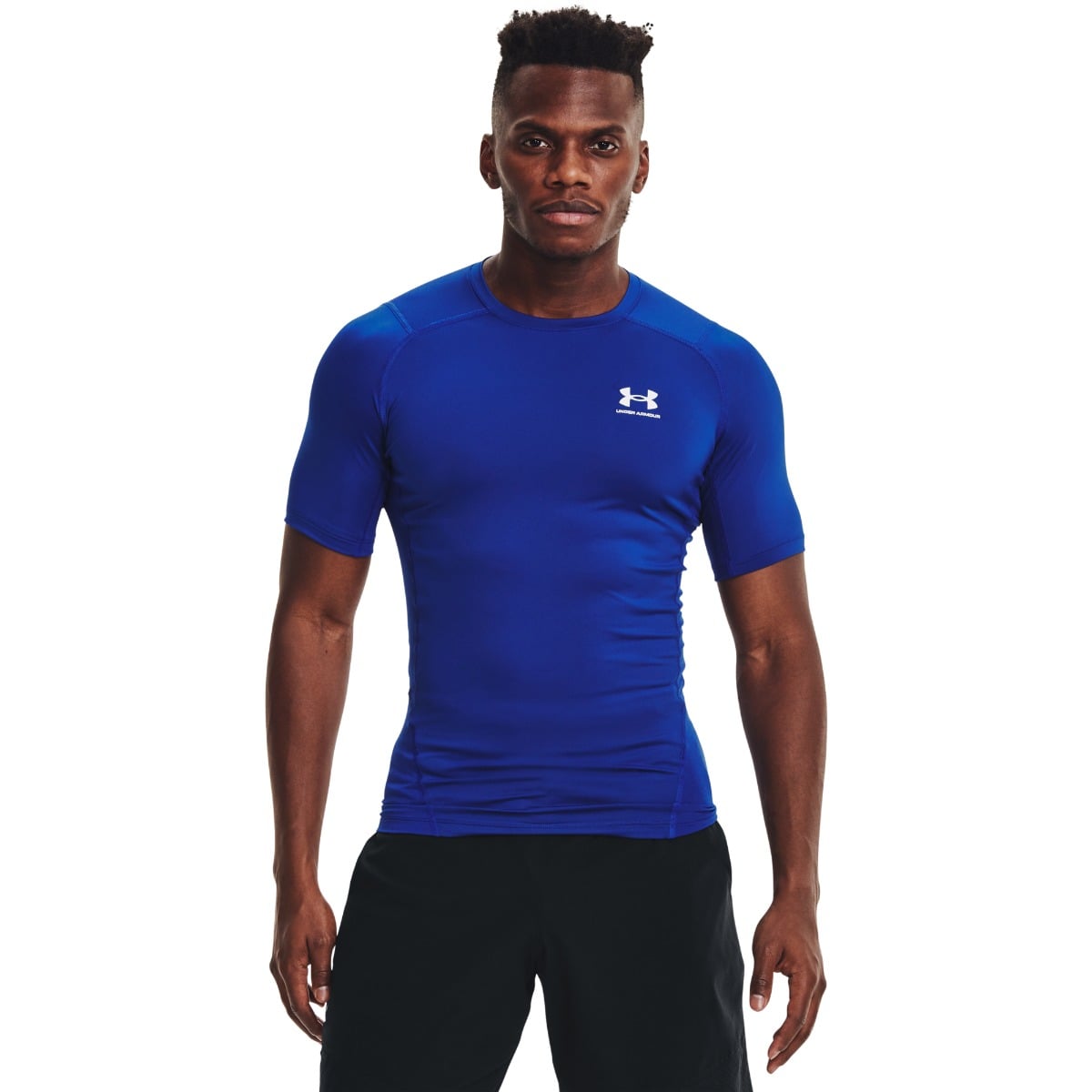 HG Armour Comp SS Compression T-Shirt Blue - Under Armour