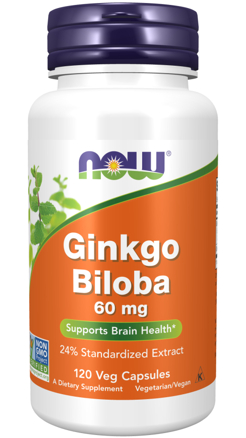 Ginkgo Biloba 60 mg - NOW Foods