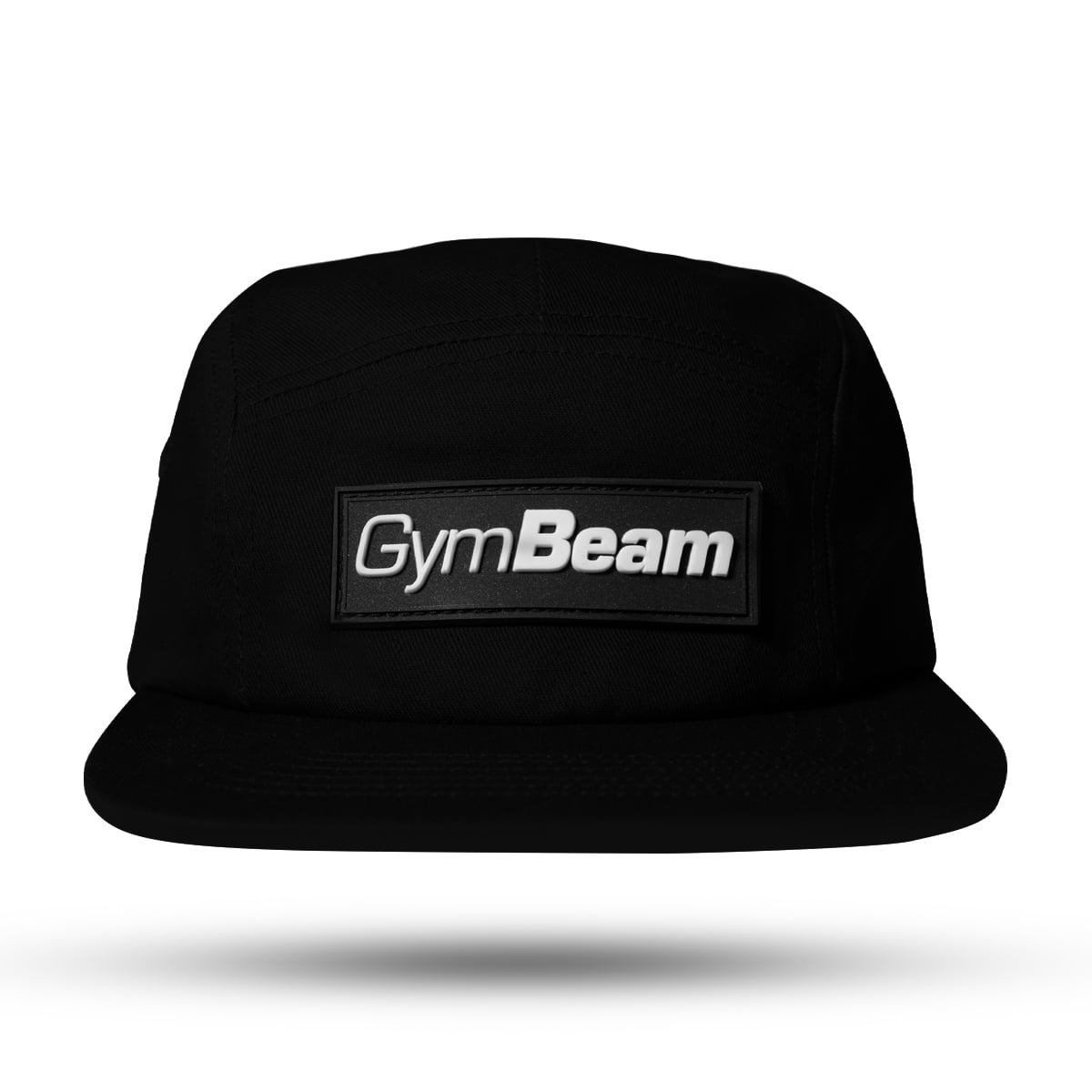 5Panel Cap Military Black  - GymBeam