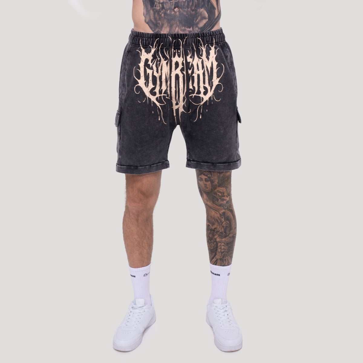 Abyss Shorts Charcoal - GymBeam