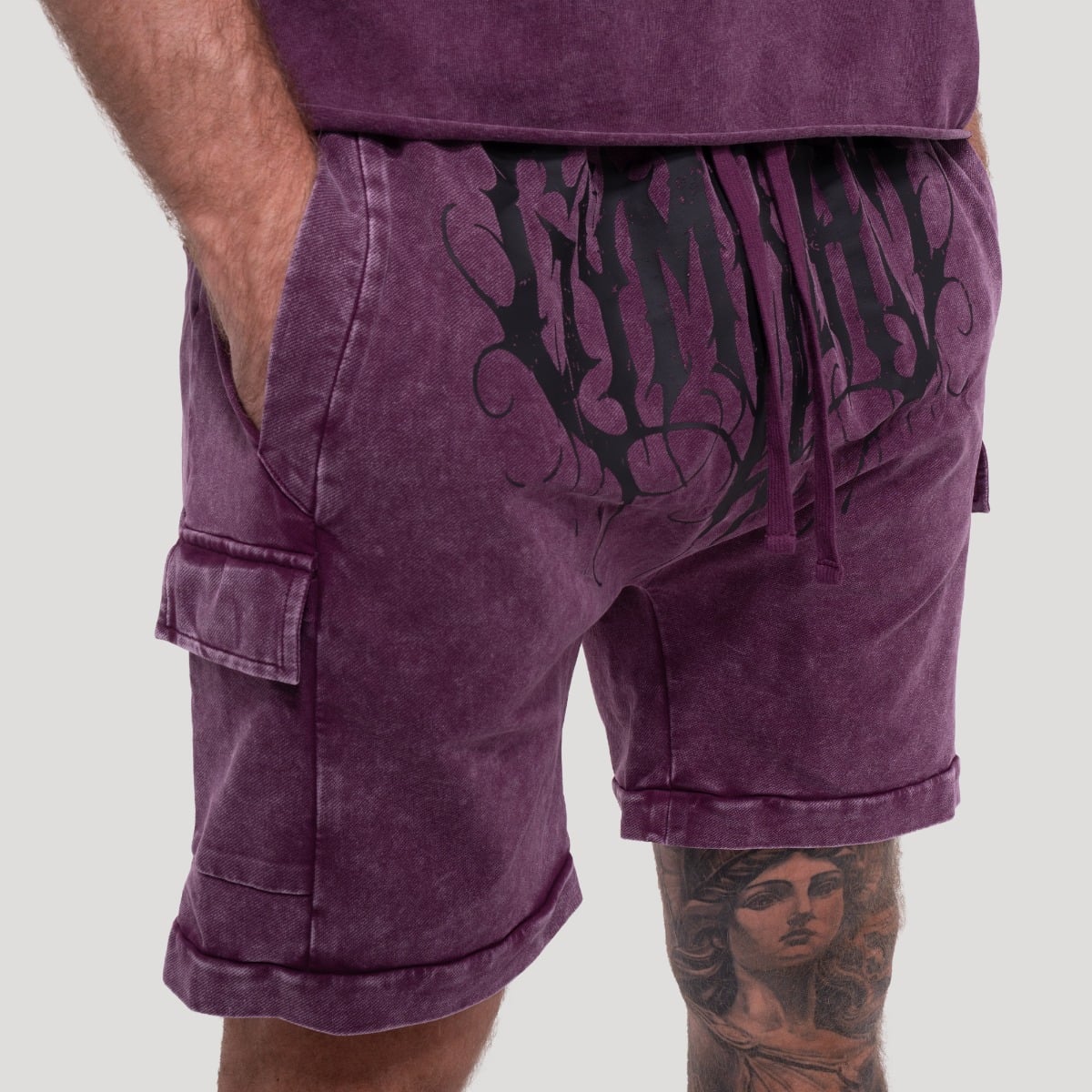 Abyss Shorts Raisin - GymBeam