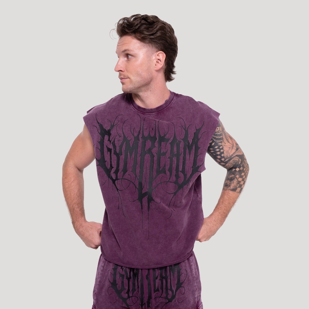Abyss Tanktop Raisin - GymBeam