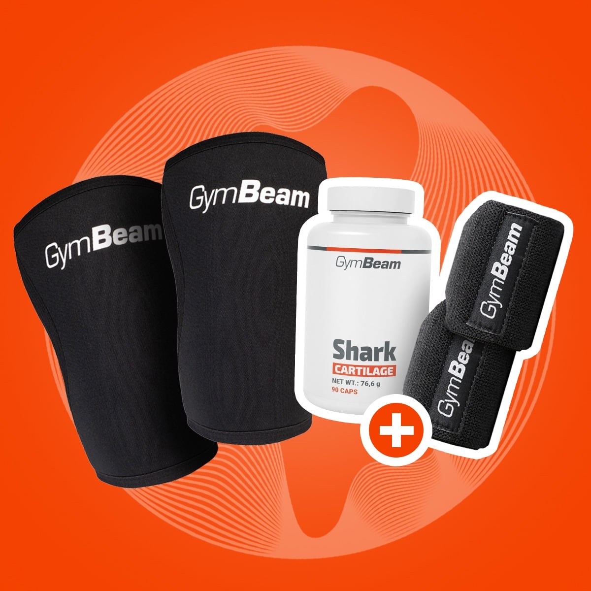 Conquer Neoprene Knee Support - GymBeam + gifts