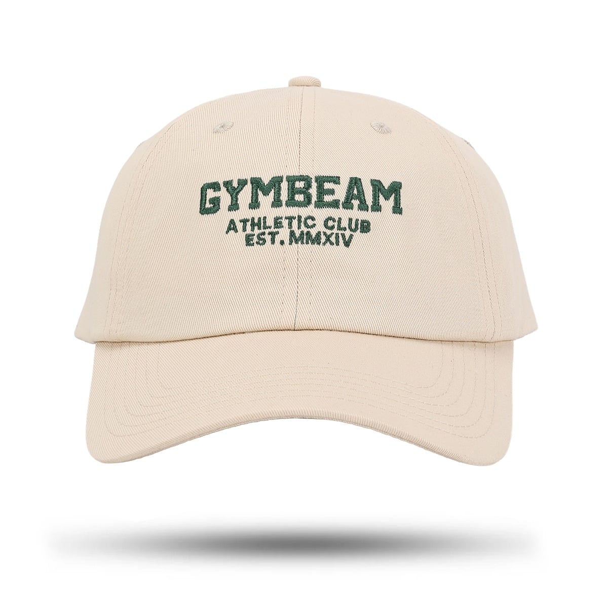 Athletic Club Cap Beige - GymBeam