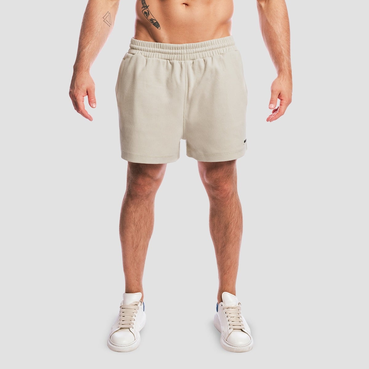 Aura Shorts Grey - GymBeam