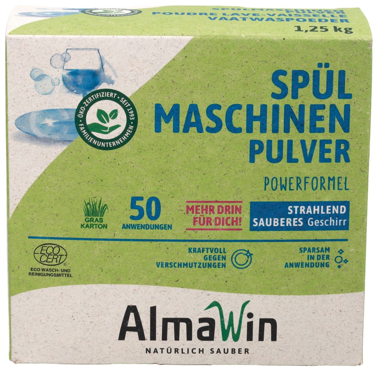 Dishwasher powder 1.25 kg - AlmaWin