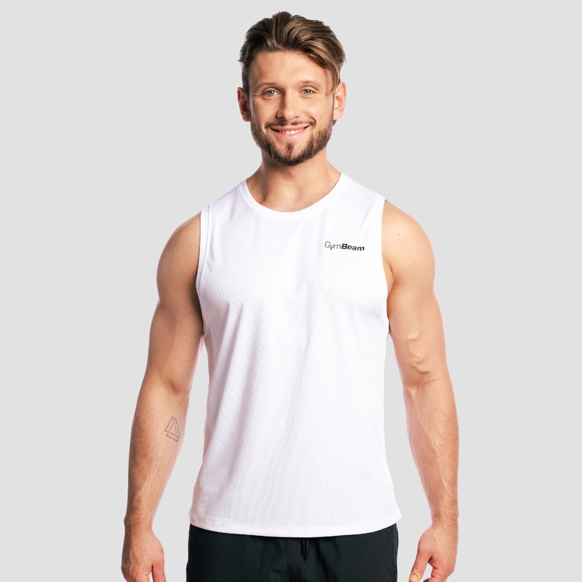 Base Mesh Tanktop White - GymBeam