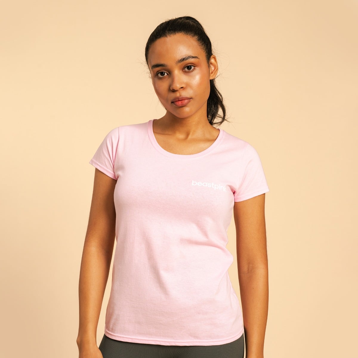 Women‘s BeastPink T-Shirt Light Pink - BeastPink