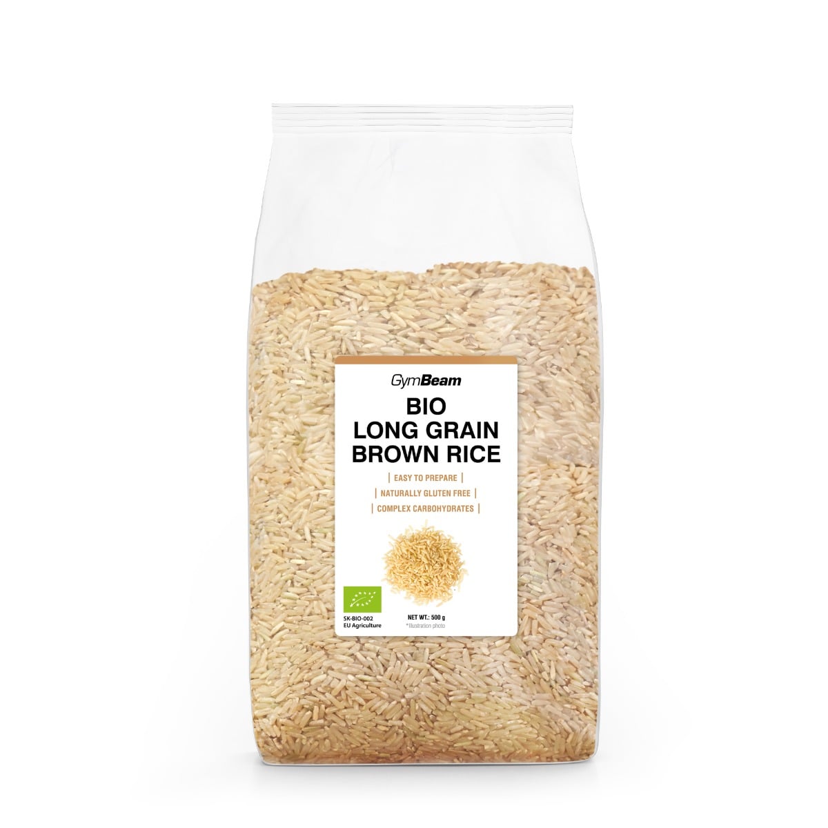 BIO Long Grain Brown Rice - GymBeam