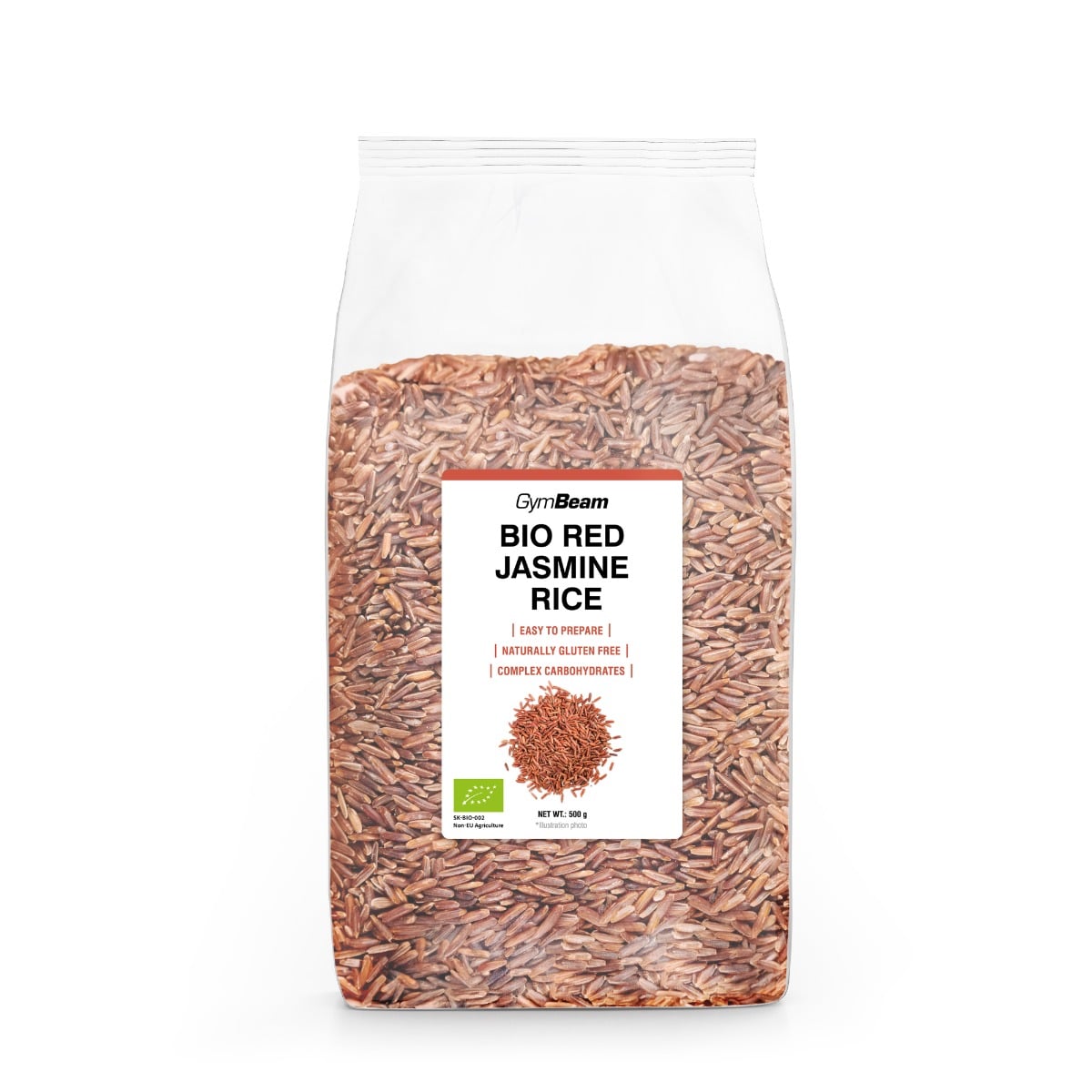 BIO Red Jasmine Rice (unhusked) - GymBeam