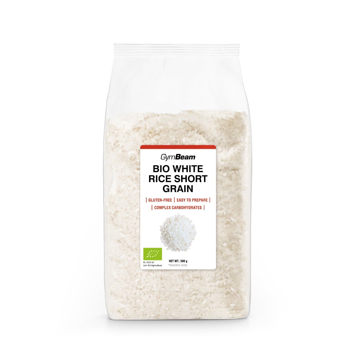 BIO White Short-Grain Rice - GymBeam