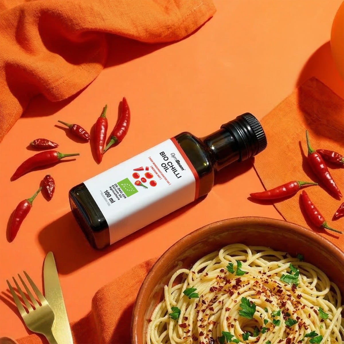 BIO Chilli Oil - GymBeam 100 ml