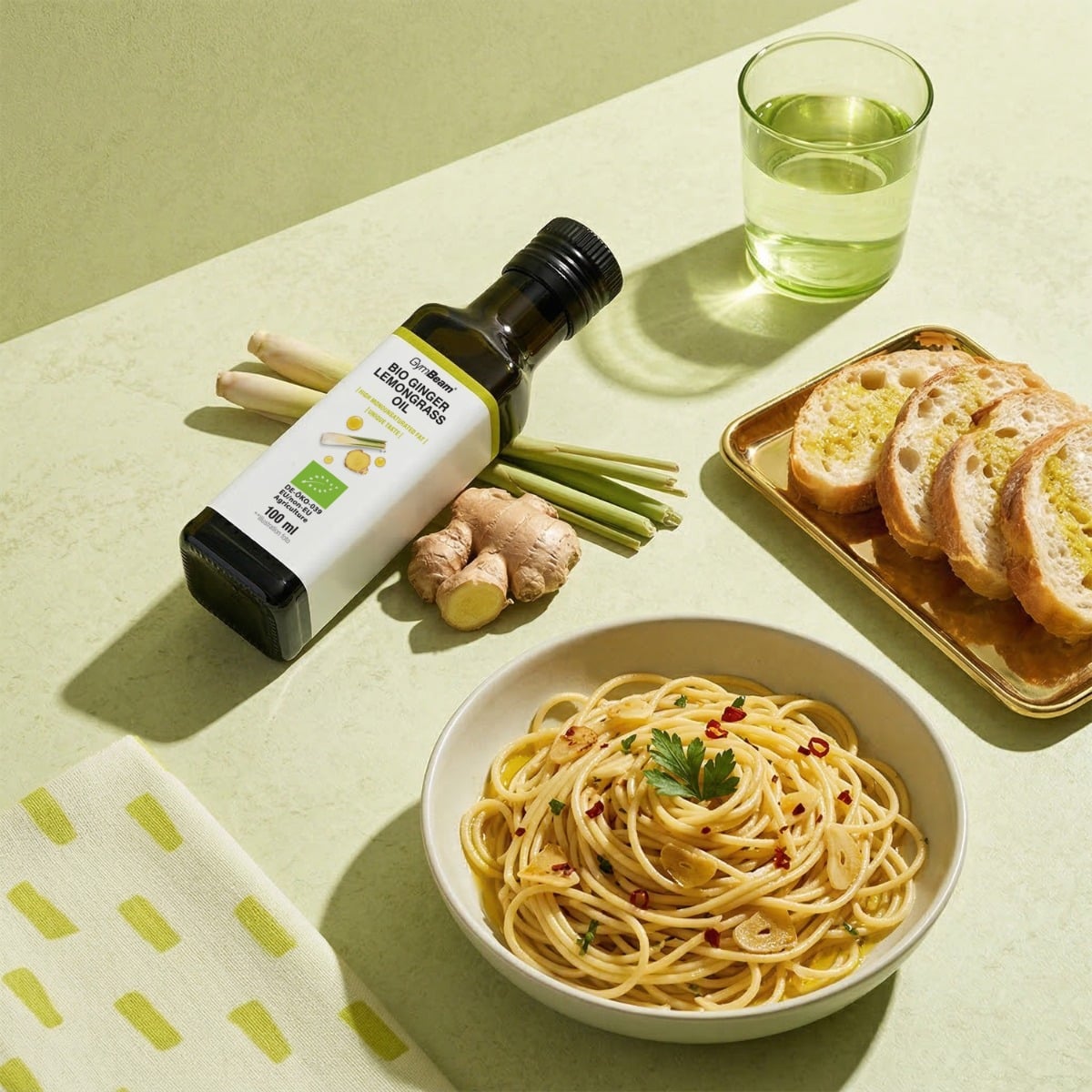 BIO Ginger Lemongrass Oil - GymBeam