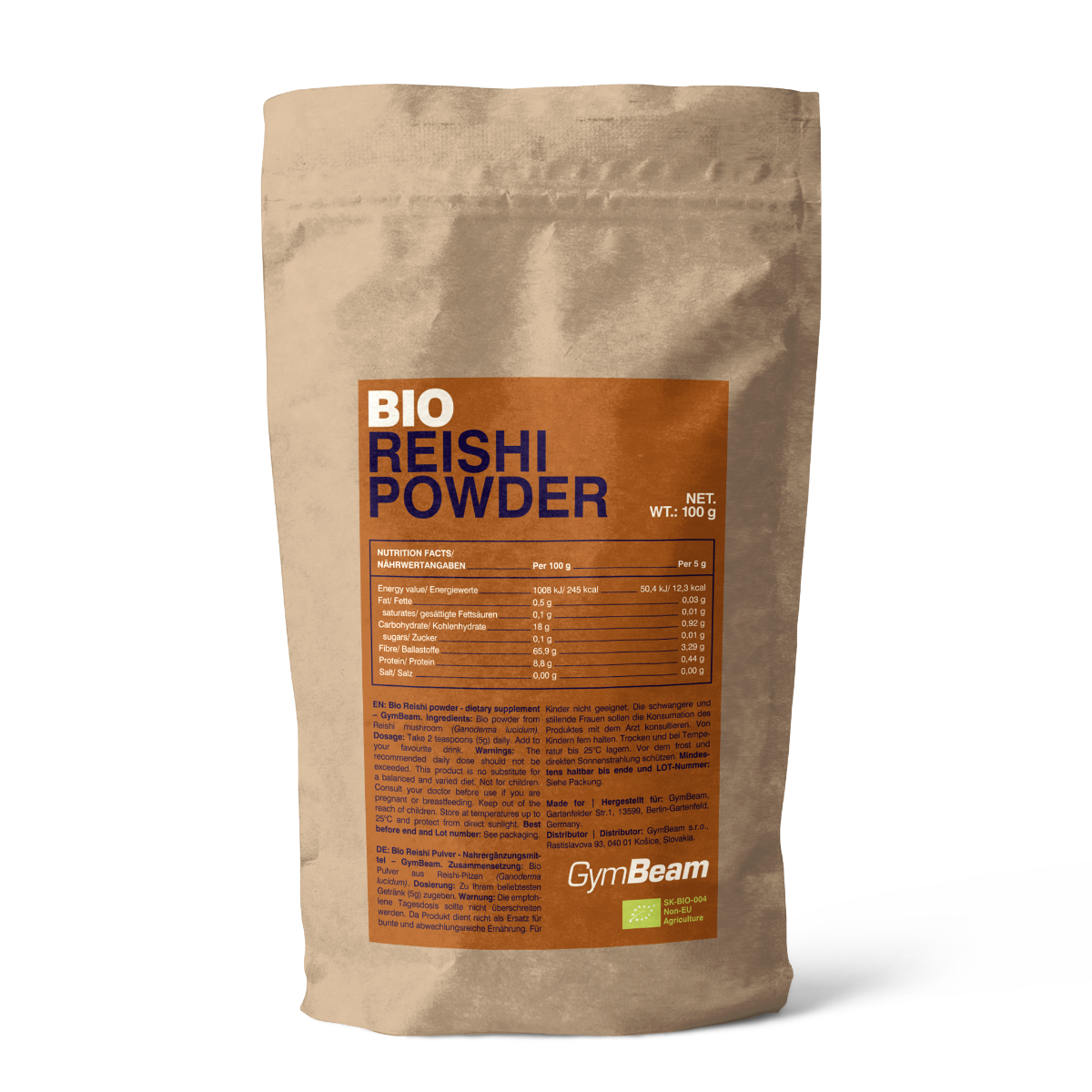 BIO Reishi powder - GymBeam