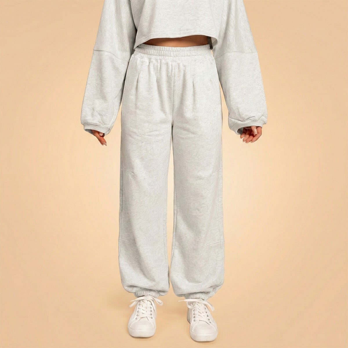 Women‘s Bliss Joggers Grey - BeastPink