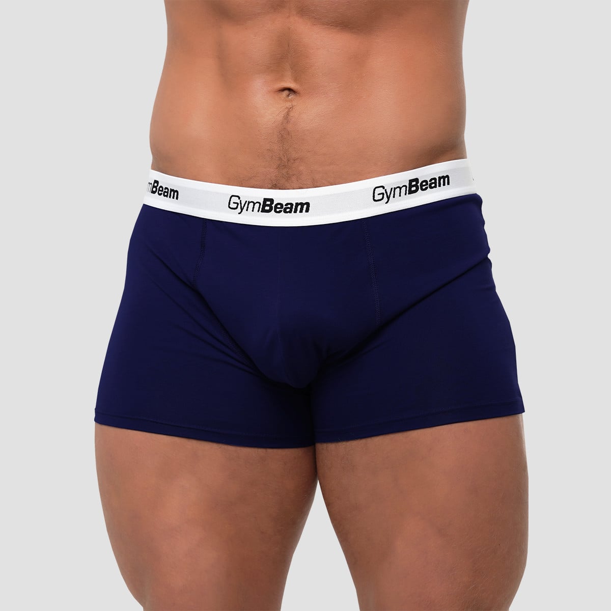 Men‘s Essentials Boxers 3Pack Navy - GymBeam
