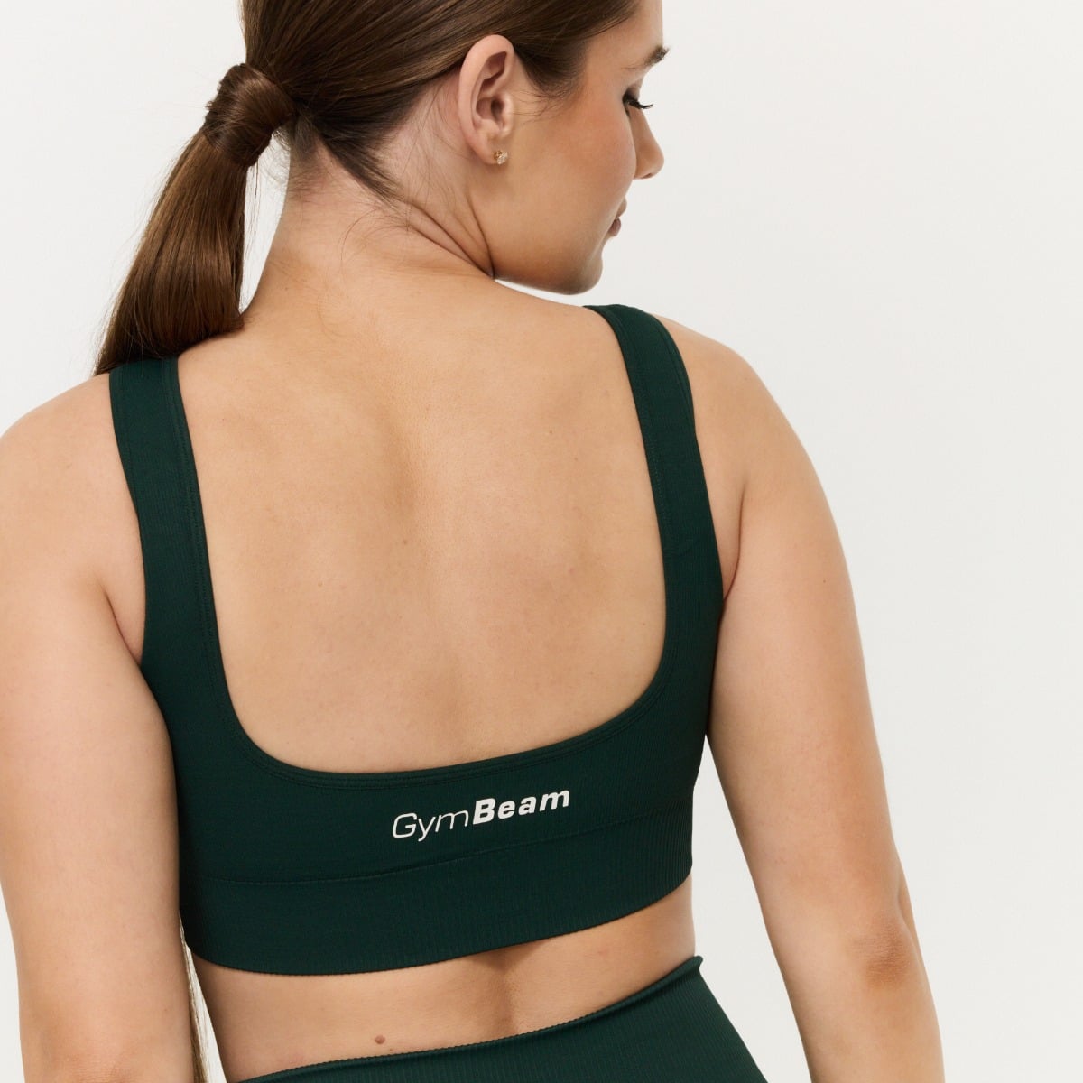Women‘s GymBabe Bralette Forest - GymBeam