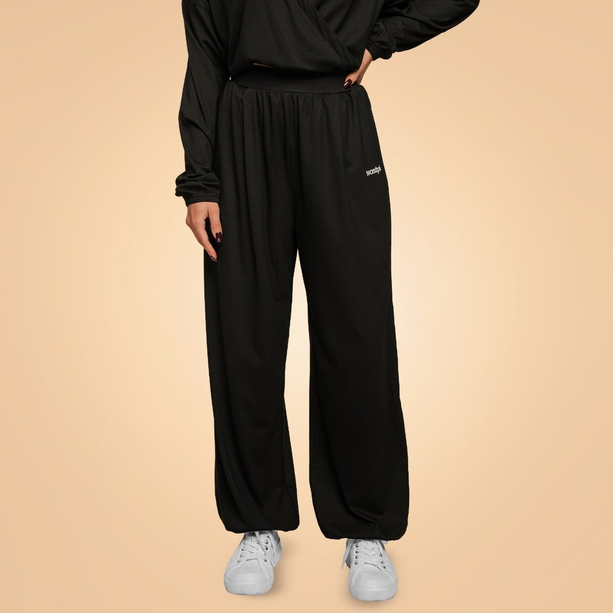 Women‘s Breeze Pants Black - BeastPink